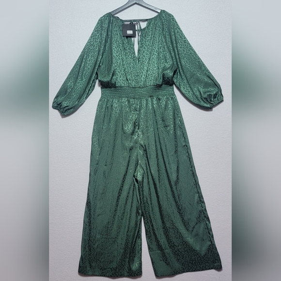 Marc New York Stylish Green Jumpsuit Size‎ XL. #662 - Picture 3 of 9